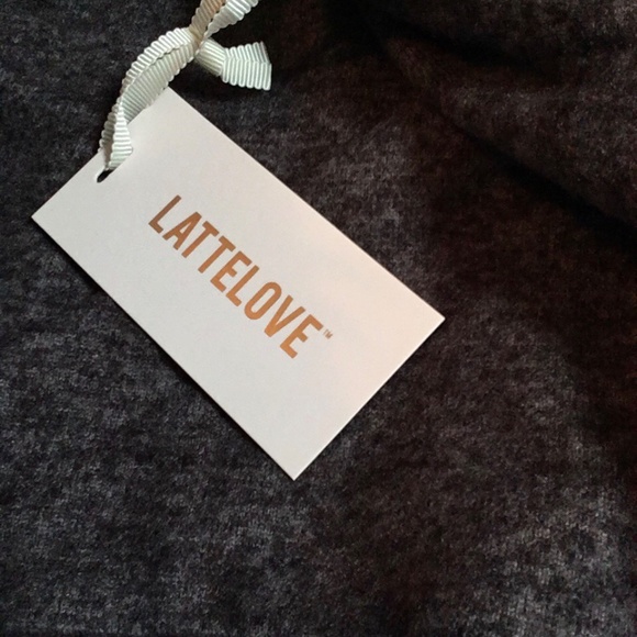 NWT LATTELOVE Cloud Jumpsuit ultra soft hacci fabric Size L - Picture 8 of 9